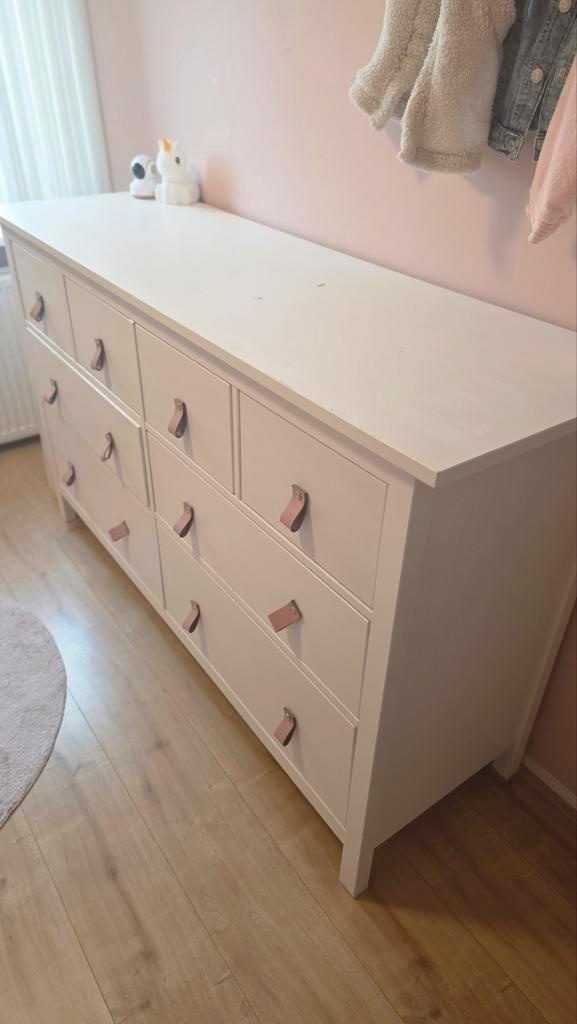 Ikea Hemnes commode, Huis en Inrichting, Kasten | Dressoirs, Gebruikt, 150 tot 200 cm, 50 tot 75 cm, Met lade(s), Grenenhout, Ophalen of Verzenden