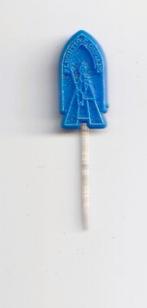 plastic religie speldje Plechtige Omgang, Ophalen of Verzenden, Gebruikt, Overige onderwerpen, Speldje of Pin