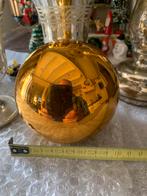 #Kerst heksenbal kugel gouden bol, Gebruikt, T, Ophalen of Verzenden, N