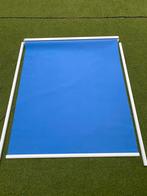 Rolgordijn verduisterend 137 cm breed, Blauw, 100 tot 150 cm, 150 tot 200 cm, Gebruikt