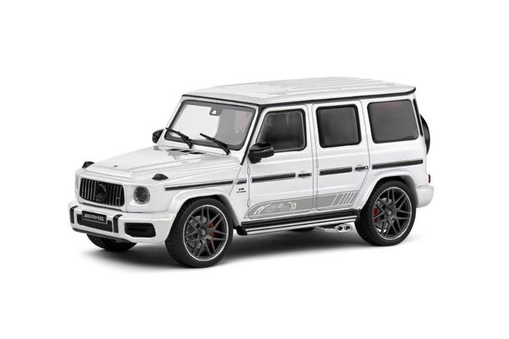 Mercedes-Benz G63 AMG 2022 wit 1:43 Solido, Hobby en Vrije tijd, Modelauto's | 1:43, Nieuw, Auto, Solido, Verzenden
