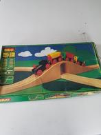 Brio houten trein, compleet in orginele doos.33125, Ophalen, Zo goed als nieuw