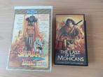 Shaka Zulu en The last of the Mohicans (VHS), Vanaf 16 jaar, Ophalen of Verzenden, Zo goed als nieuw, Actie en Avontuur