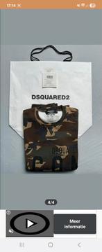 Dsquared trui maat m., Kleding | Heren, Ophalen of Verzenden, Zo goed als nieuw, Zwart