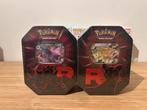 Pokemon Destined Rivals tin, Ophalen of Verzenden, Zo goed als nieuw
