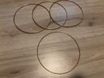 Metalen Ringen - 19cm - Rosé Gold, Hobby en Vrije tijd, Knutselen, Ophalen of Verzenden, Nieuw, Materiaal