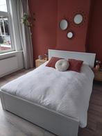 Ikea Malm bed 140 x 200, Ophalen, Gebruikt, Tweepersoons