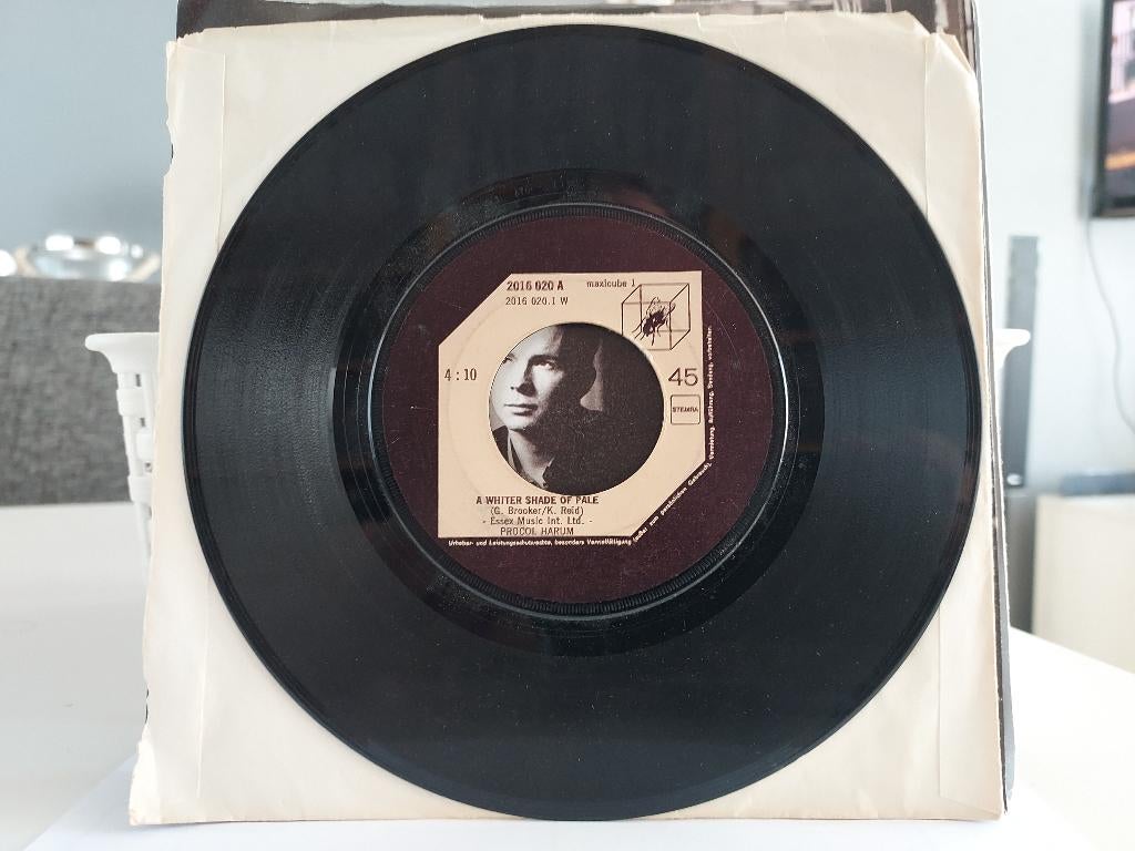 7" Single Procol Harum - A Whiter Shade Of Pale / Homburg, Cd's en Dvd's, Vinyl Singles, Gebruikt, 7 inch, Single, Ophalen of Verzenden