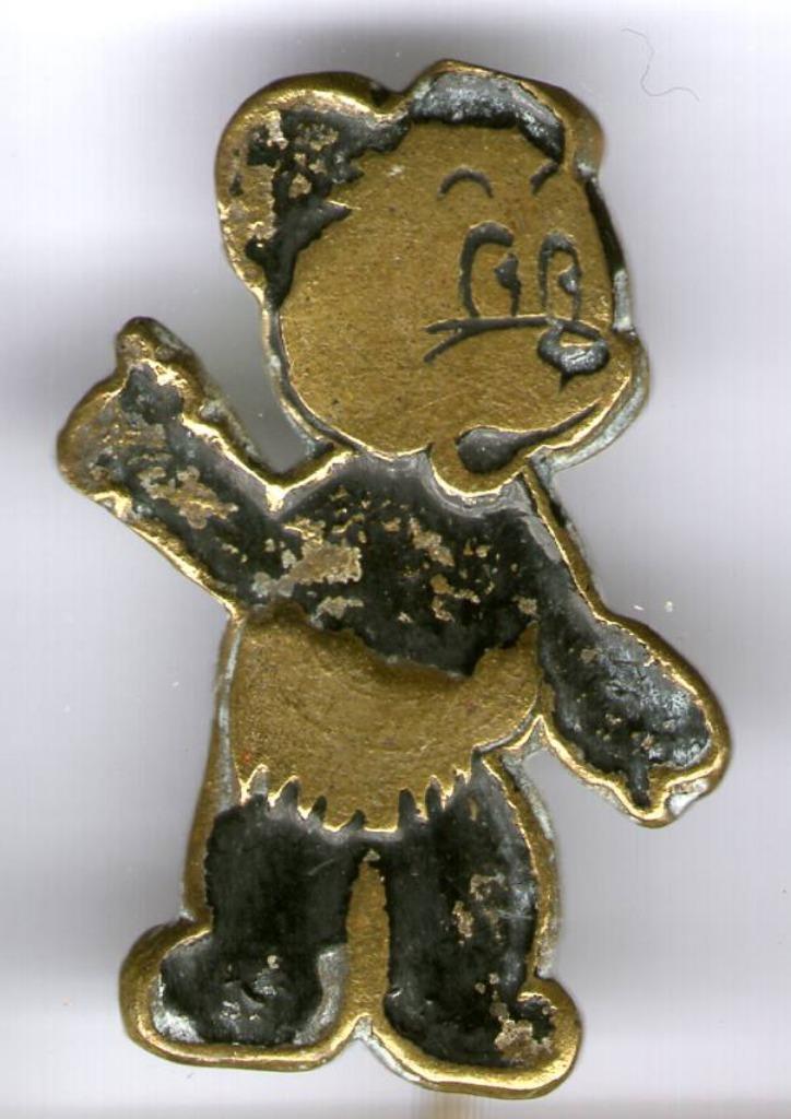 PANDA Haagsche Courant - Den Haag speldje ( T_075 ), Verzamelen, Speldjes, Pins en Buttons, Zo goed als nieuw, Speldje of Pin