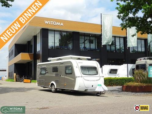 Eriba Feeling 442 super compleet, Caravans en Kamperen, Caravans, tot en met 3, 1000 - 1250 kg, Standaardzit, Eriba, 2 aparte bedden