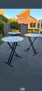 Te Huur!! Statafels 3 stuks incl rok, Huis en Inrichting, Tafels | Statafels, Ophalen, Zo goed als nieuw