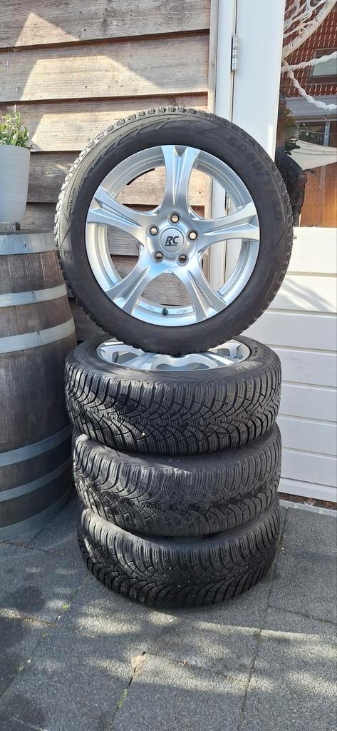 Winterbanden met Velgen Ford Focus - 205/55R16, Auto-onderdelen, Banden en Velgen, Banden en Velgen, Winterbanden, 16 inch, 205 mm