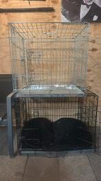 2 honden bench, Ophalen, Zo goed als nieuw