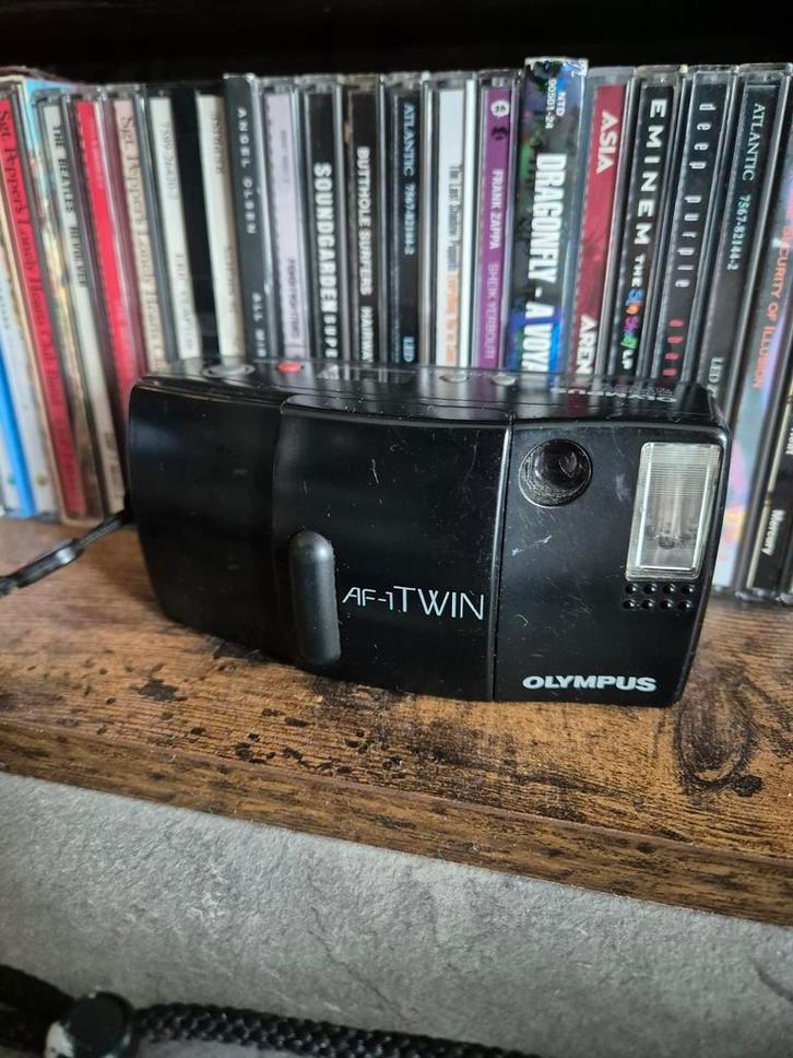 Olympus AF 1 Twin Analoge Camera, Audio, Tv en Foto, Fotocamera's Analoog, Gebruikt, Compact, Olympus, Ophalen of Verzenden