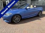 BMW 2 Serie Cabrio M235i xDrive 2015 327PK 2e eigenaar Vol o, Automaat, Gebruikt, Cabriolet, 1645 kg