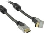 HQ kwaliteit HDMI kabel met ethernet, haakse connector NIEUW, Ophalen of Verzenden, Nieuw, Minder dan 2 meter, HDMI-kabel