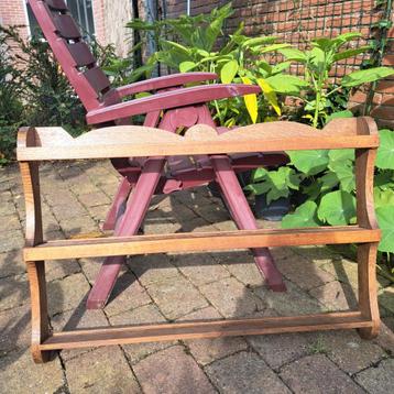 Antiek Houten Bordenrek / Boekenrek beschikbaar voor biedingen