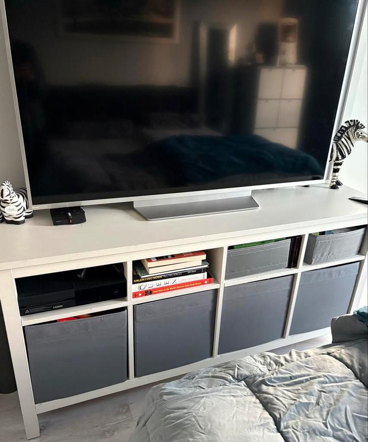 IKEA Hemnes Dressoir/TV Kast Wit, Huis en Inrichting, Kasten | Televisiemeubels, Gebruikt, Minder dan 100 cm, 100 tot 150 cm, 25 tot 50 cm