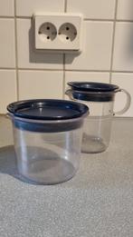 Melk en suiker Tupperware, Huis en Inrichting, Keuken | Tupperware, Ophalen of Verzenden, Zo goed als nieuw, Overige typen
