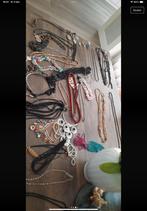 Partij nieuwe en gedragen kettingen, Sieraden, Tassen en Uiterlijk, Kettingen, Ophalen of Verzenden, Nieuw, Overige kleuren, Overige materialen