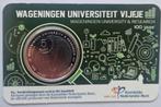 Het Wageningen Universiteit Vijfje 2018 BU in coincard, Postzegels en Munten, Munten | Nederland, Ophalen of Verzenden, Koningin Beatrix