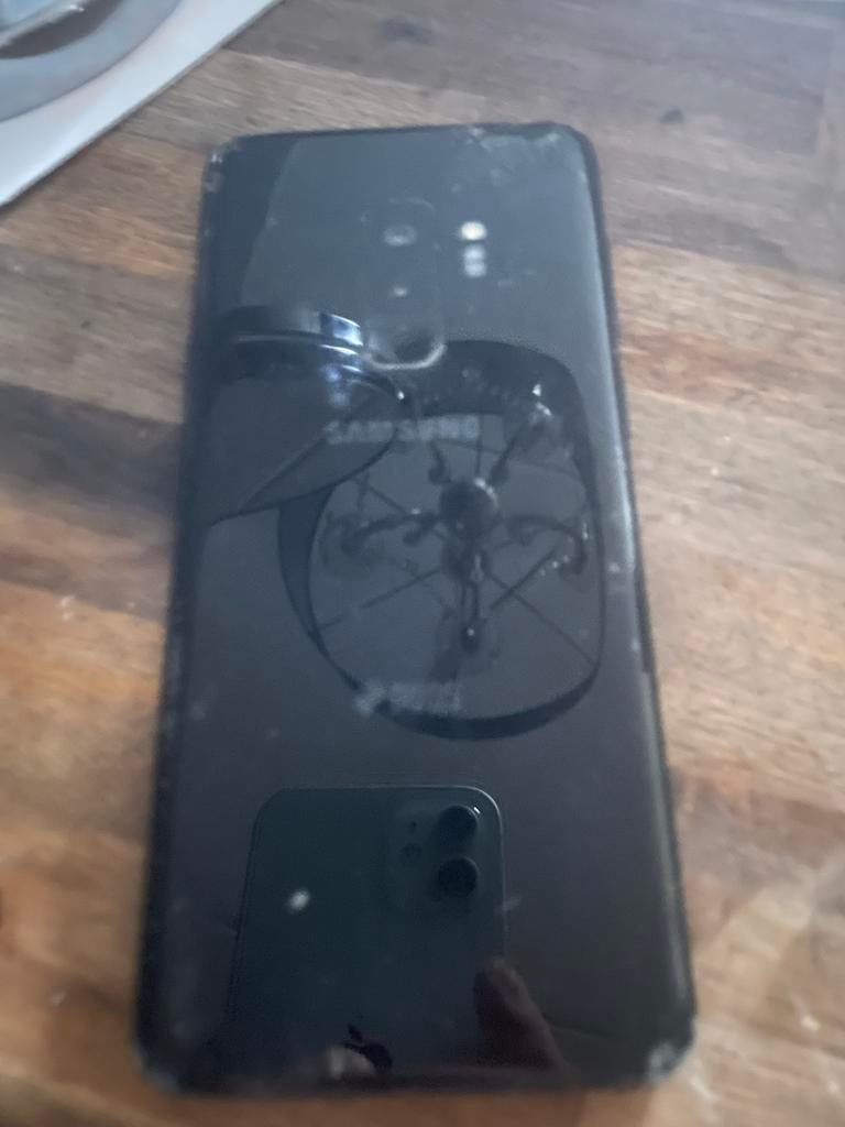 Samsung s9- Defect scherm, Overige modellen, Zwart, Touchscreen, Ophalen of Verzenden