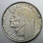 Italië, 500 Lire 1965 - zilver, Ophalen of Verzenden, Overige landen, Losse munt, Zilver