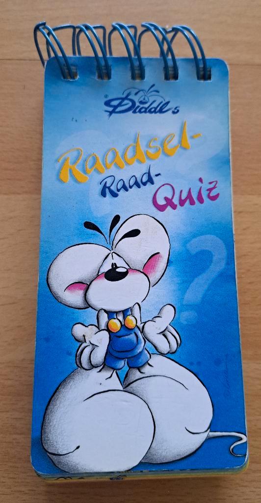 Leuk raadsel / quizboekje / spelletjes boek van Diddl ZGAN, Verzamelen, Diddl, Zo goed als nieuw, Overige typen, Verschillende figuren