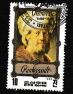 Nrd Korea 1983. Schilderijen Rembrandt, Ophalen of Verzenden, Gestempeld, Oost-Azië