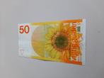 50 gulden Biljet Zonnebloem, Ophalen of Verzenden