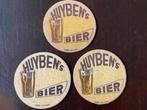 HUYBEN's BIER bierviltje., Verzamelen, Ophalen of Verzenden, Gebruikt, Viltje(s), Overige merken