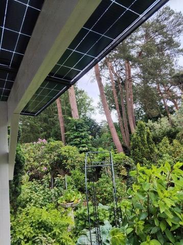Zonnepanelen voor uw afdak of veranda beschikbaar voor biedingen