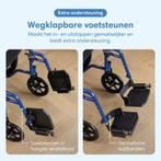 Safe Age Rolstoel - opvouwbaar lichtgewicht, Ophalen, Inklapbaar, Nieuw, Duwrolstoel