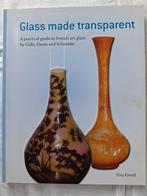 Glass made transparent, Gallen,Daum,Schneider.., Ophalen of Verzenden, Zo goed als nieuw