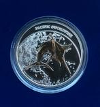 Fiji - Silver 2 Dollars 2011 - Pacific Swordfish, Verzenden, Setje, Goud