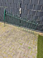 Stalen tuinhekje,inc poortje, Tuin en Terras, Ophalen, Gebruikt, IJzer, Sierhekwerk