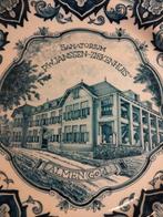 Almen, P.W. Janssen ziekenhuis bord Makkum, Antiek en Kunst, Ophalen of Verzenden