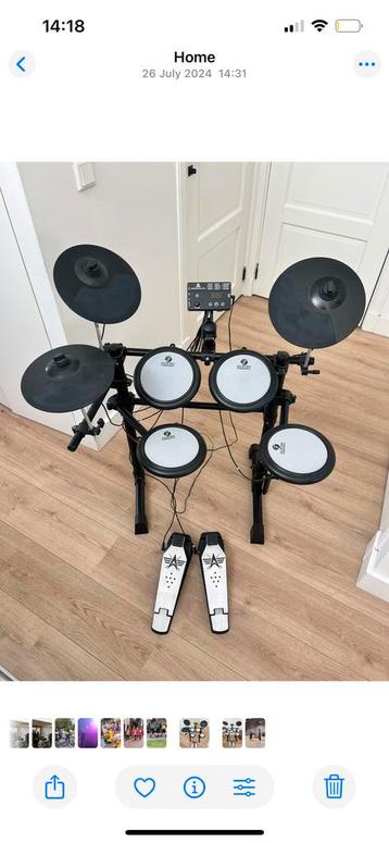 Fazley DDK-020 elektronisch drumstel beschikbaar voor biedingen