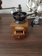 Ouderwets koffie molentje, Ophalen