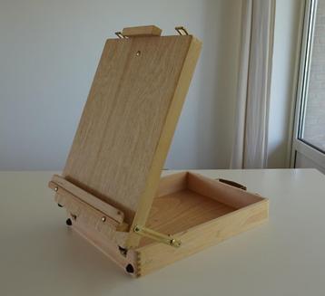 Tafelmodel Schildersezel / Schilderskoffer NIEUW beschikbaar voor biedingen