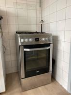 Gasfornuis Beko met oven, 4 kookzones, Vrijstaand, 85 tot 90 cm, Zo goed als nieuw