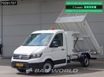 Volkswagen Crafter 140pk Open Laadbak met Kist Trekhaak Airc, Auto's, Bestelauto's, Gebruikt, Euro 6, 4 cilinders, Volkswagen