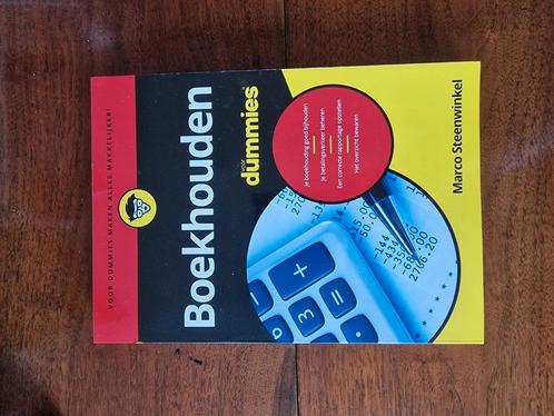 Marco Steenwinkel - Boekhouden voor Dummies, Boeken, Economie, Management en Marketing, Zo goed als nieuw, Ophalen of Verzenden