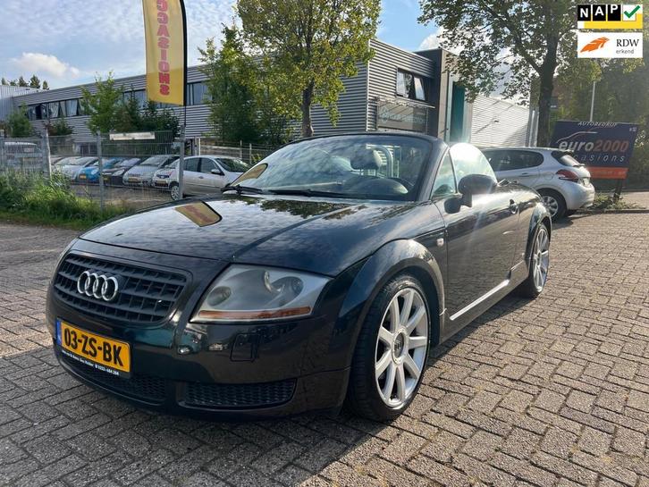 Audi TT Roadster 1.8 5V Turbo - S-LINE - LEDER - STOELVERW, Auto's, Audi, Bedrijf, Te koop, TT, ABS, Airbags, Airconditioning