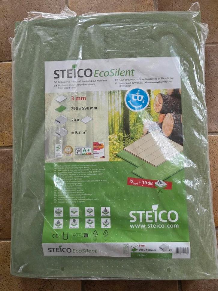 Ondervloer voor laminaat (7,44 m2), Huis en Inrichting, Stoffering | Vloerbedekking, Nieuw, Laminaat, Ophalen of Verzenden