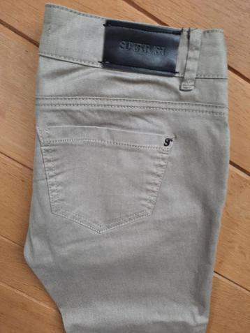 SUPERTRASH skinny spijkerbroek zand maat 27 - nieuw - beschikbaar voor biedingen