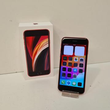 iPhone SE 2020 64GB Red in Nette Staat - Accu 82% beschikbaar voor biedingen