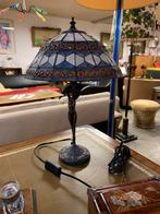 Lamp schitterend mooi oude Tiffany tafellampje, Ophalen of Verzenden, Zo goed als nieuw, Minder dan 50 cm