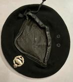 Britse zwarte baret Royal Tank Regiment - 1944, Verzamelen, Militaria | Tweede Wereldoorlog, Ophalen of Verzenden, Landmacht, Engeland
