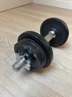 Verstelbare dumbell met in totaal 8 kg aan schijven, Sport en Fitness, Fitnessmaterialen, Ophalen, Zo goed als nieuw, Buik, Dumbbell